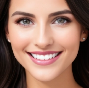 Close-up of a bright, healthy smile